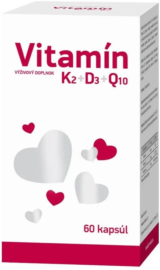 Biomedica Vitamina K2+D3+Q10 60 capsule — preț și oferte
