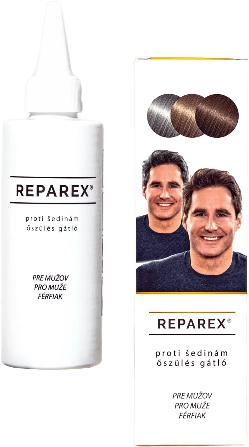 Reparex anti păr gri pentru bărbați 125 ml — preț și oferte