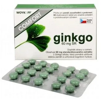 Ginkgo Comfort 60 mg SR - Woykoff 60 comprimate — preț și oferte