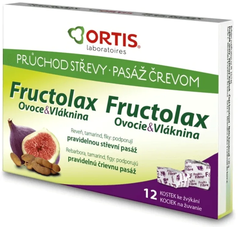Fructolax Cuburi de fructe și fibre 24 buc — preț și oferte
