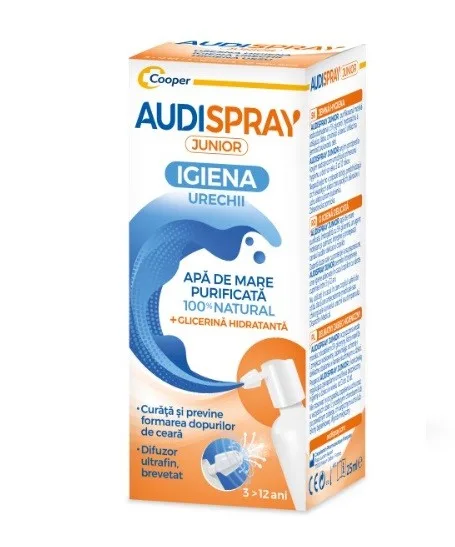 Audispray Junior Solutie, 25 ml, Cooper — preț și oferte