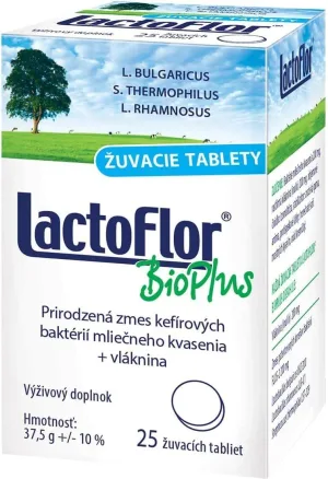 LactoFlor BioPlus comprimate masticabile 25 buc