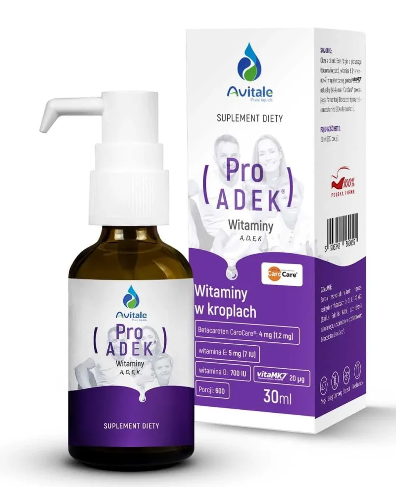 Vitamina ProADEK 30ml - Avitale — preț și oferte