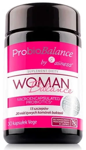 ProbioBalance Woman Balance (13 tulpini x 20mld ) 30 capsule Aliness — preț și oferte