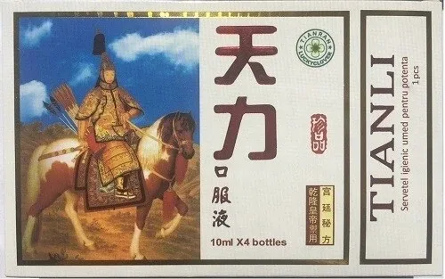 Tianli Natural Potent Ultra Power, 4 fiole, China — preț și oferte