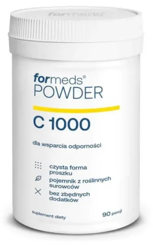 POWDER C 1000 - Vitamina C (90 porții) Formeds