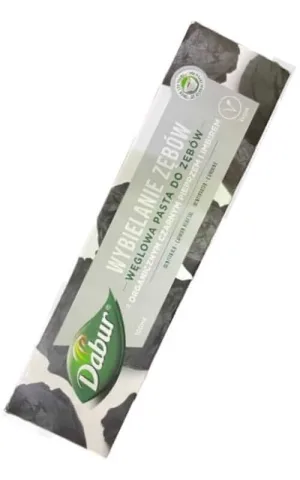 Pastă de dinți albitoare cu cărbune 100ml Dabur