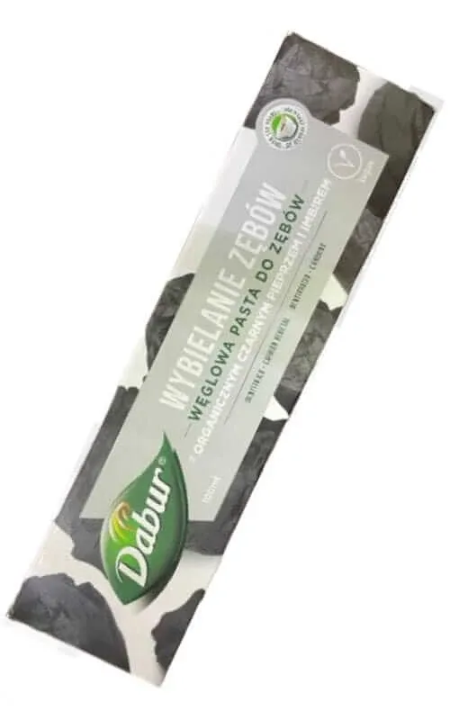 Pastă de dinți albitoare cu cărbune 100ml Dabur — preț și oferte
