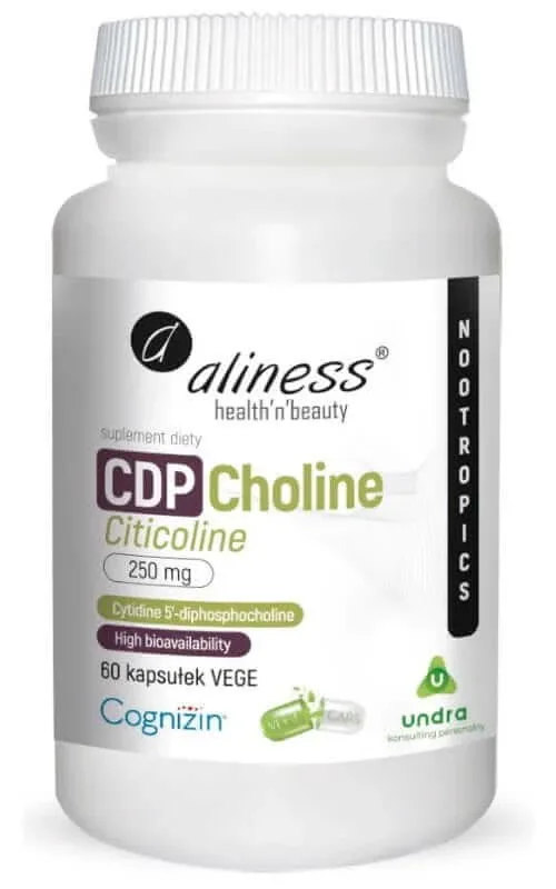 CDP Choline 250mg 60 capsule Aliness — preț și oferte