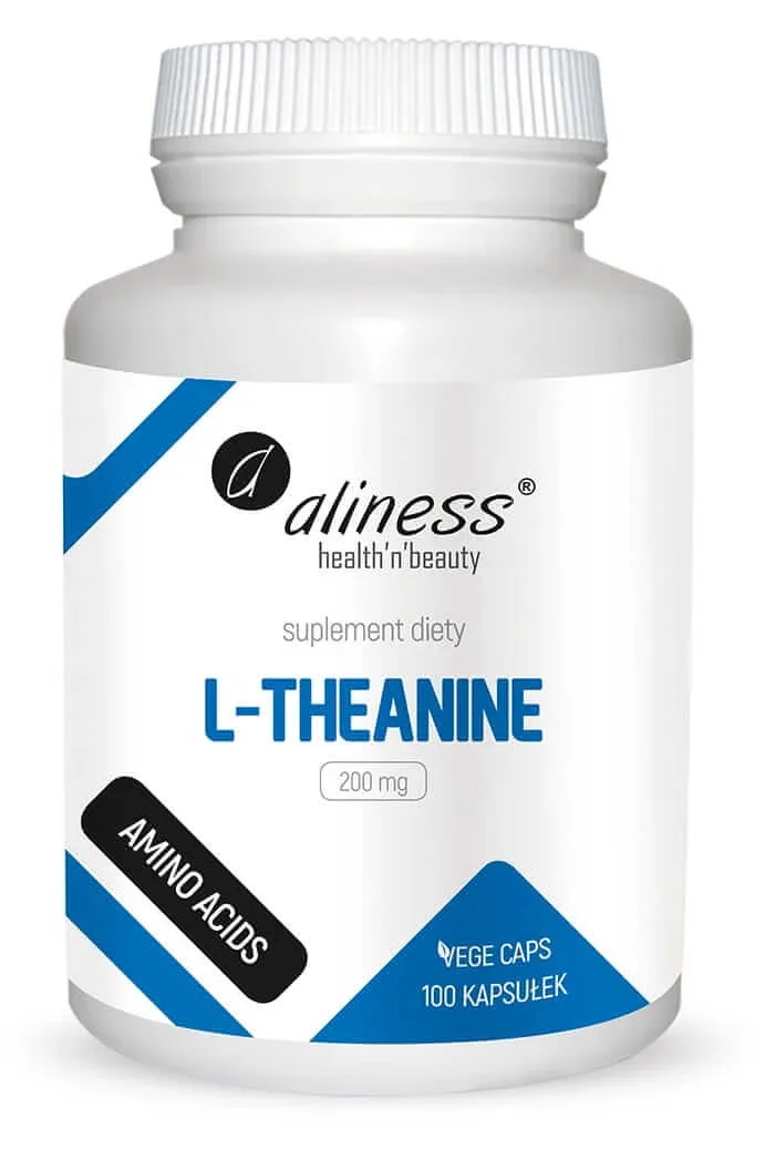 L-Theanine 200 mg 100 vcaps Aliness — preț și oferte
