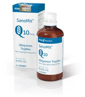 SANOMIT Q10 direkt MSE (Ubiquinonă) 100 ml Dr Enzmann