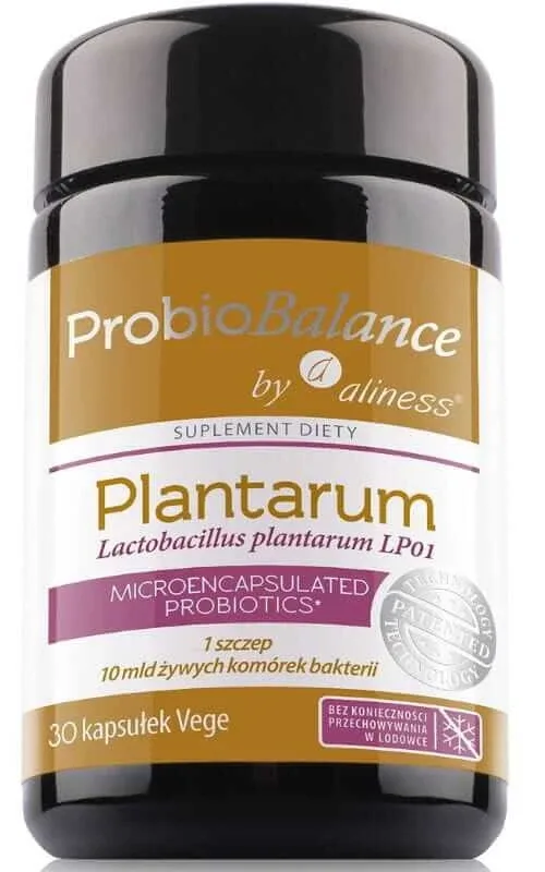 ProbioBalance, Lactobacillus plantarum LP01 10 bn. x 30 caps. veget. Aliness — preț și oferte