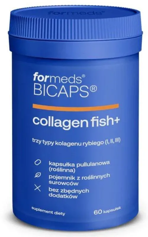 Bicaps Colagen Fish+ (colagen de pește) 60 capsule Formeds — preț și oferte