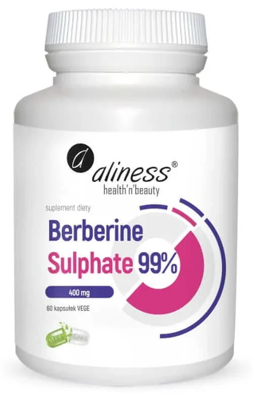 Sulfat de berberină 99% 400 mg x 60 capsule vegetale Aliness — preț și oferte