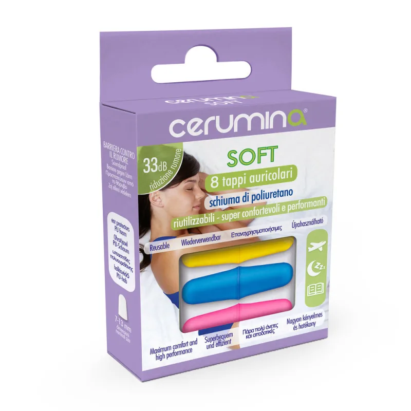 Cerumina SOFT dopuri urechi din spuma , 8 bucati Origomedical — preț și oferte