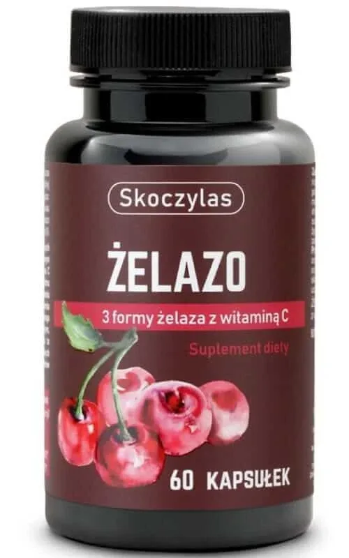 Skoczylas Fier 3 forme cu vitamina C 60 capsule — preț și oferte
