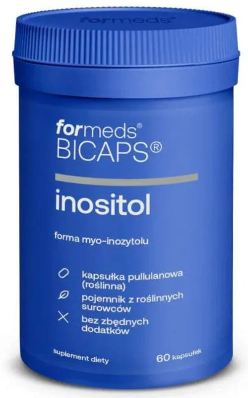Bicaps Inositol - Inositol, 60 capsule, Formeds — preț și oferte