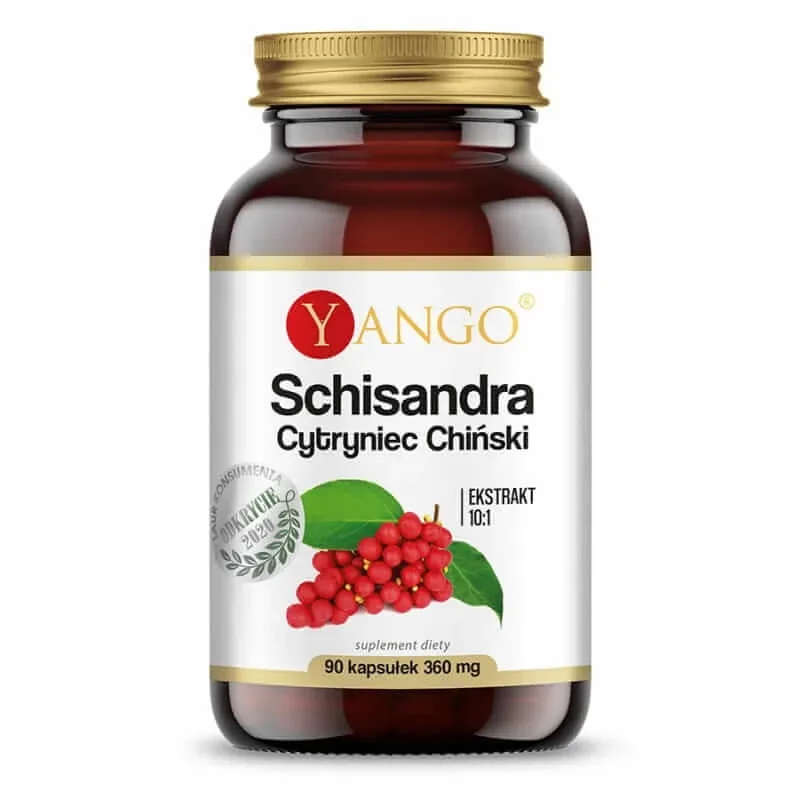 Schisandra - extract 10:1 - 90 capsule YANGO — preț și oferte