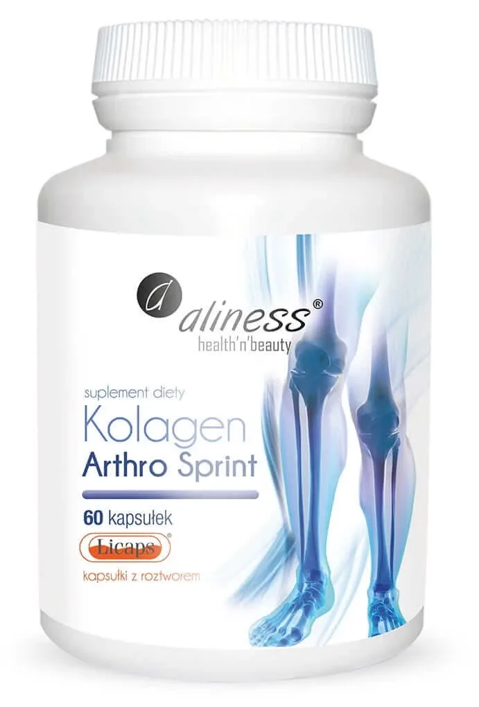 Colagen Arthro Sprint 60 caps Licaps Aliness — preț și oferte