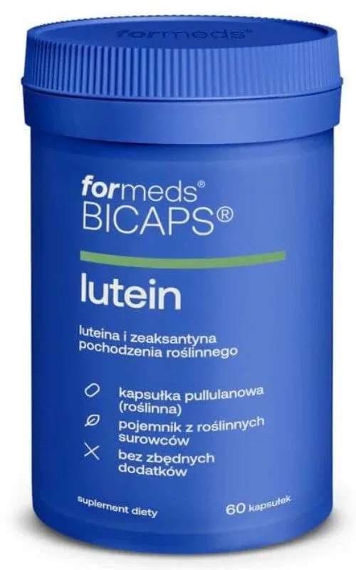 Bicaps Lutein (Lutein) 60 capsule, Formeds — preț și oferte