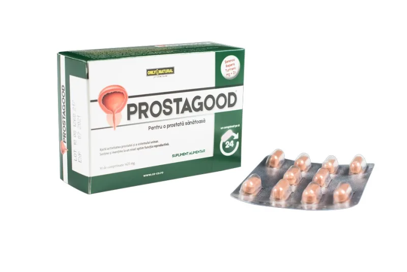 Prostagood 625mg x 30 comprimate ONLY NATURAL — preț și oferte