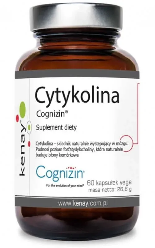 Cyticoline Cognizin 60 capsule vegetale Kenay — preț și oferte