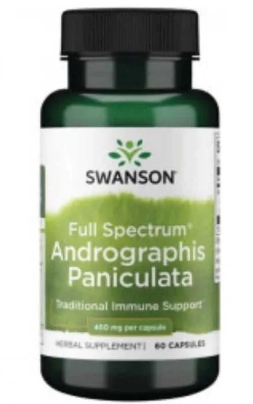 Andrographis Paniculata 400 mg - 60 capsule Swanson — preț și oferte