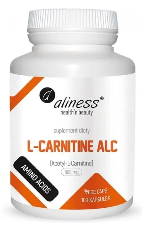 L-carnitină ALC carnitină 500mg 100 caps, Aliness — preț și oferte