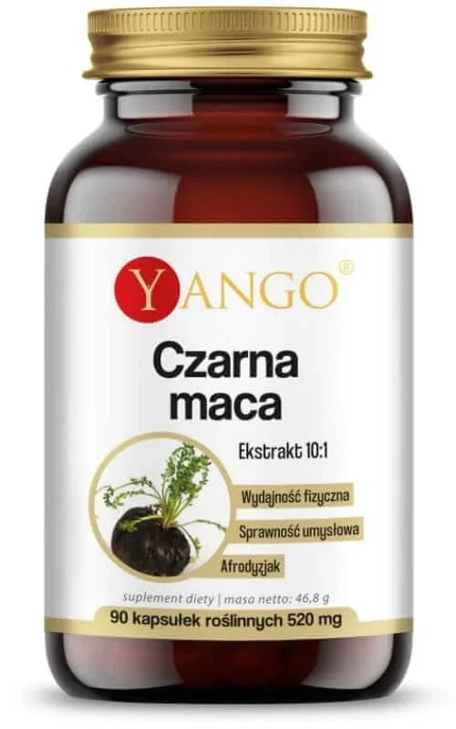 Maca neagră 90 capsule Yango — preț și oferte