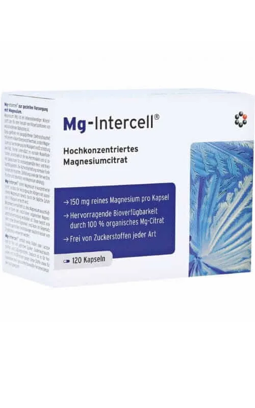 Mg Intercell citrat de magneziu 120 capsule, Intercell — preț și oferte