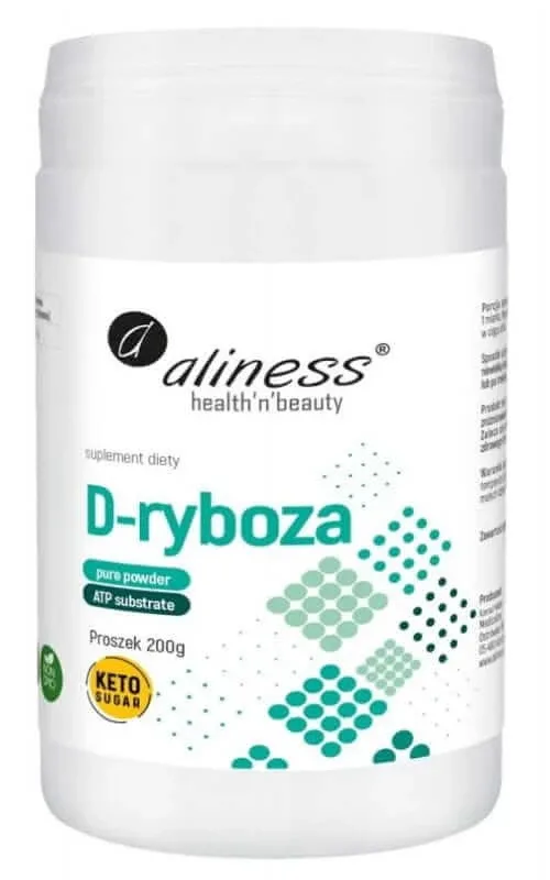 D-riboză pulbere 200g Aliness — preț și oferte
