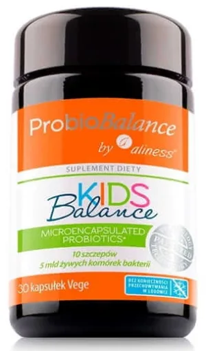 ProbioBalance (KIDS Balance 10 tulpini/5mld) 30 capsule Aliness