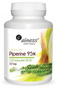 Piperină 95% 10 mg - 120 capsule Aliness — preț și oferte