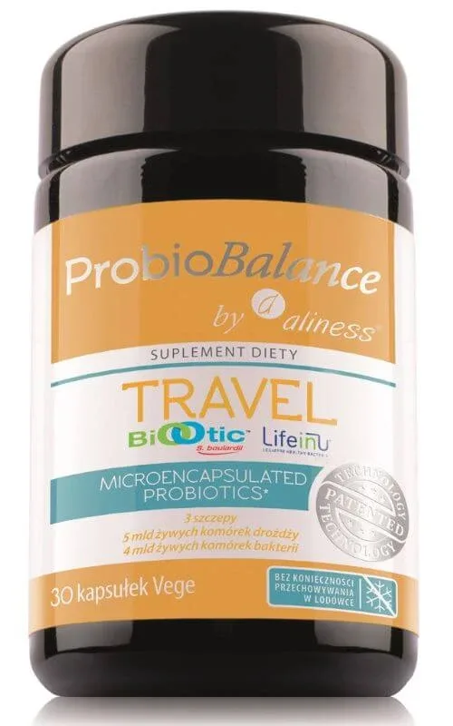 ProbioBalance Travel 30 capsule vegetale Aliness — preț și oferte