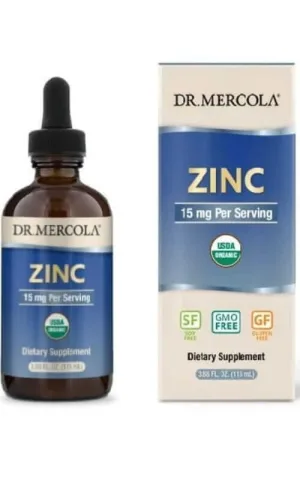 Zinc picături 115 ml, Dr. Mercola