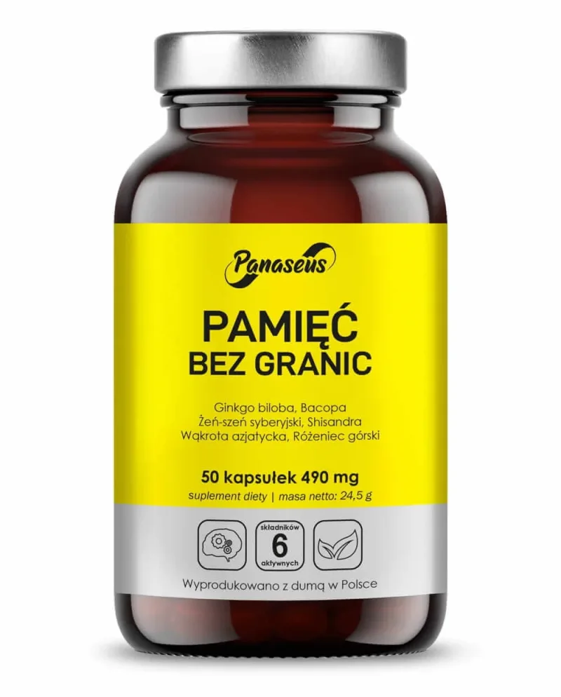 Memorie fără frontiere Panaseus 50 capsule — preț și oferte