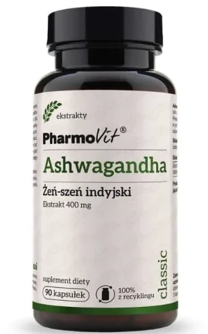 Ashwagandha Ginseng indian 400 mg (90 capsule) Pharmovit Classic