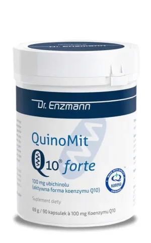 QuinoMit Q10 forte 90 capsule Ubiquinol 100mg MSE dr Enzmann