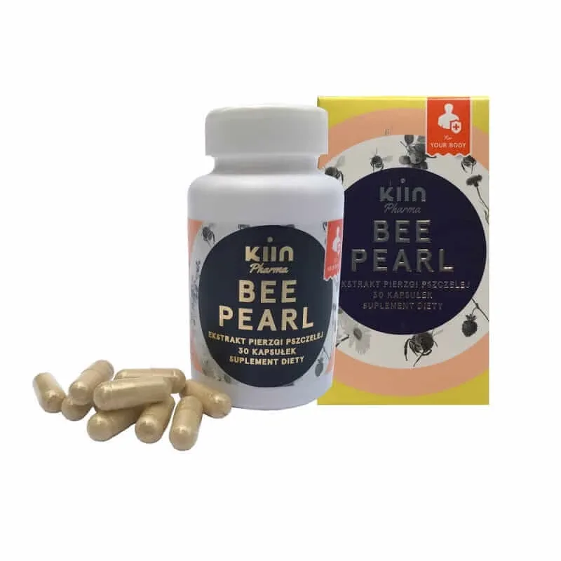 Bee Pearl Extract de concentrat de pene de albine liofilizat 30 caps — preț și oferte