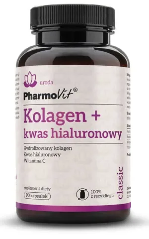 Colagen + acid hialuronic 90 capsule Pharmovit Classic