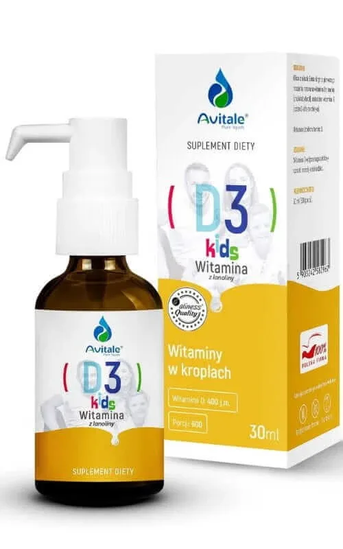 Avitale D3 Kids 400 UI x 30 ml — preț și oferte