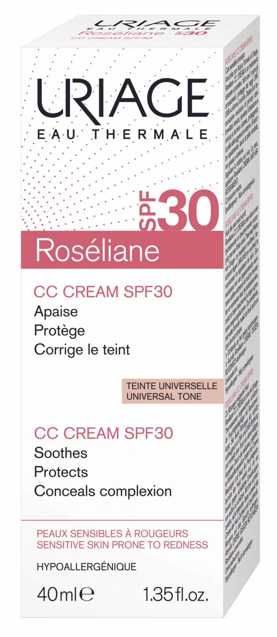 URIAGE Roseliane crema CC SPF30 x 40ml — preț și oferte