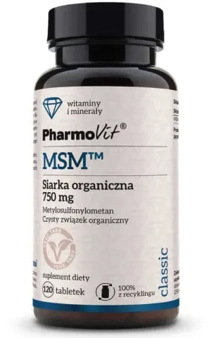 MSM sulf organic, 120 comprimate Pharmovit Classic