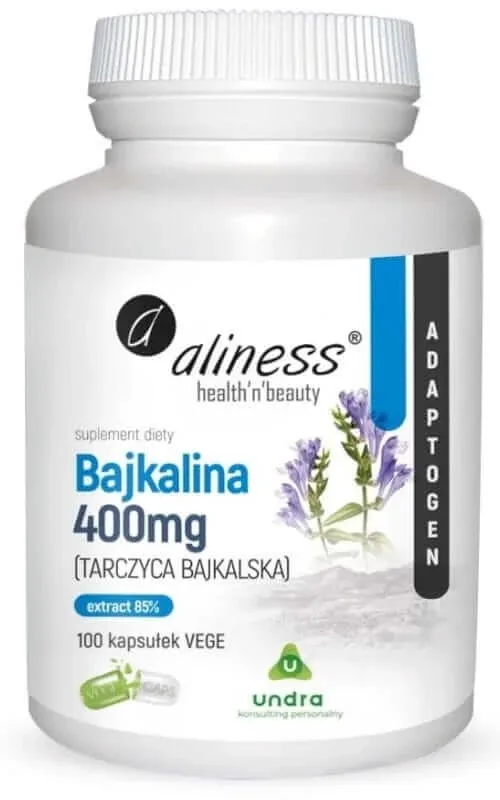 Baikal (Baikal Tiroida) Extract 85% 400 mg (100 capsule) Aliness — preț și oferte