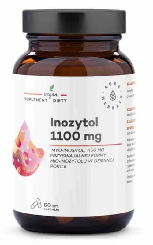 Inositol 1100 mg 60 capsule Aura Herbals — preț și oferte