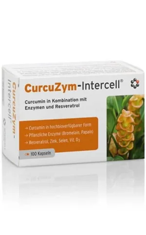 CurcuZym-Intercell - Curcumin 100 caps