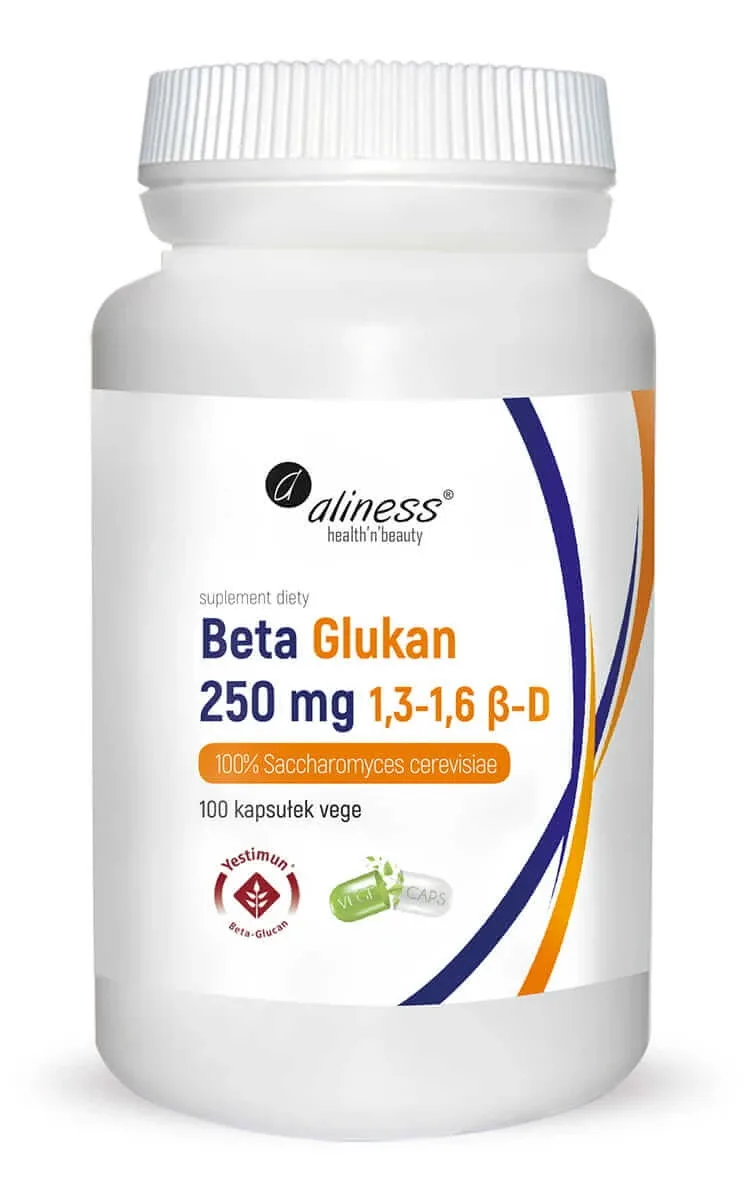 Beta Glucan Yestimun 1,3-1,6 β-D 250 mg, 100 caps Vege Aliness — preț și oferte
