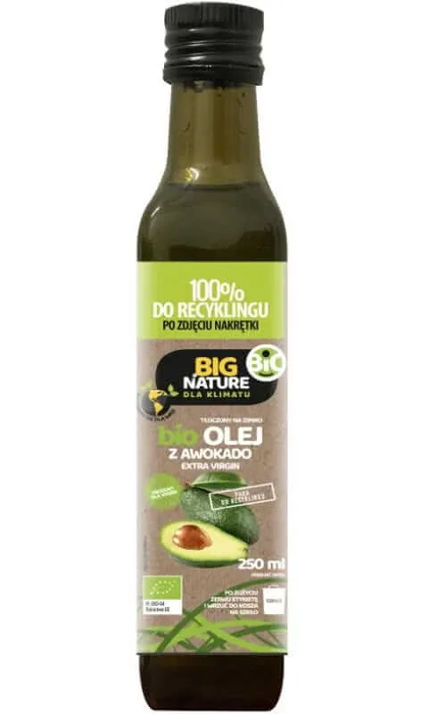 Ulei de avocado Bio 250ml extra virgin Big Nature — preț și oferte
