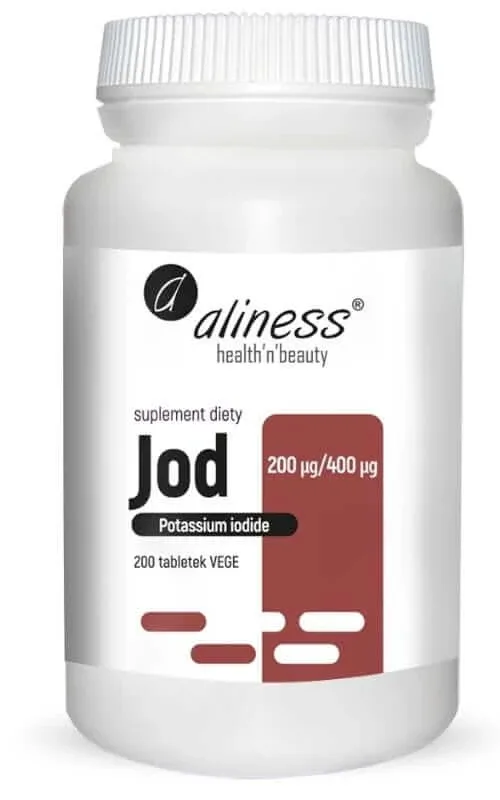 Iod (iodură de potasiu) 200 µg / 400 µg 200 comprimate Aliness — preț și oferte