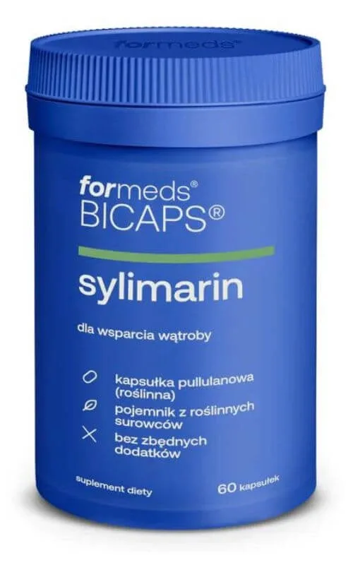 Bicaps Sylimarin 60 capsule Sylimarin extract - Formeds — preț și oferte